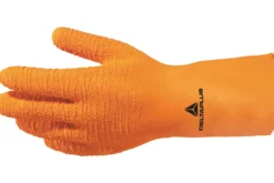 Gants Deltaplus Venifish VE990 en latex orange par paire