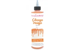 Glaçage orange prêt à l'emploi goût chocolat Scrapcooking 130g