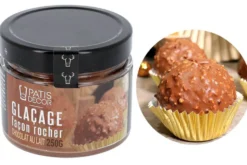 Glaçage Patisdécor façon rocher chocolat au lait prêt à l'emploi 250g