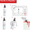 Glaçage rouge prêt à l'emploi Scrapcooking - Goût chocolat 130g