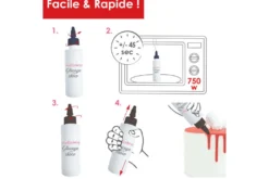 Glaçage rouge prêt à l'emploi Scrapcooking - Goût chocolat 130g