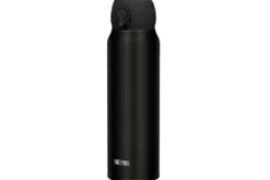 Gourde isotherme Thermos 750ml Ultralight noir mat - Bouchon verseur anti-fuite