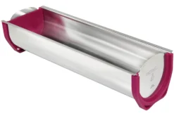 Gouttière à bûche Gobel inox + embouts silicone