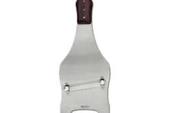 Grande mandoline à truffes Ambrogio Sanelli 35cm en acier inoxydable et palissandre