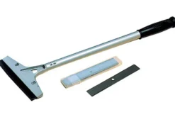 Grattoir universel Matfer manche 40cm + 4 lames en inox