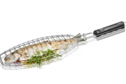 Grille à poisson pour barbecue Gefu en acier inoxydable