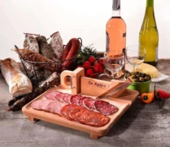 Guillotine à saucisson SO APERO ! 100% française + plateau intégré