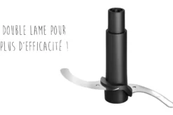 Hachoir électrique WMF Kult X avec bol en verre 1L