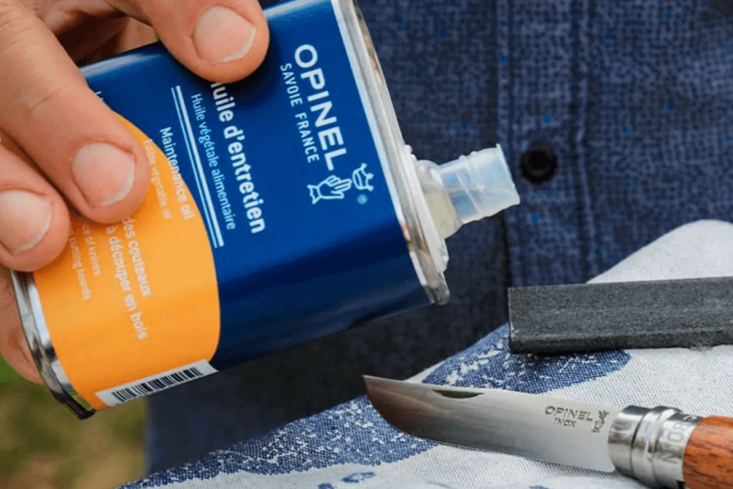 Huile d'entretien Opinel pour couteaux 150ml