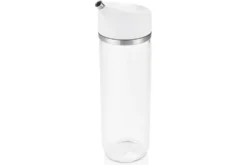 Huilier / vinaigrier OXO en verre avec bec verseur anti goutte