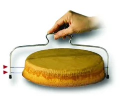 Jeu de 2 fils pour lyre à génoise double Matfer en acier inox 33.5cm
