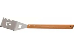 Kit barbecue Tramontina Churrasco 3 pièces : pince + spatule + fourchette à viande