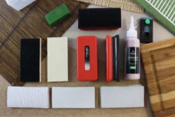 Kit complet japonais Suehiro pour effacer la rouille et polir les lames
