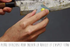 Kit complet japonais Suehiro pour effacer la rouille et polir les lames