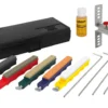 Kit d'aiguisage Lansky 5 pierres + huile + étrier