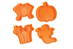 Kit de 4 découpoirs éjecteurs Scrapcooking Halloween