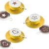 Kit de 3 pochoirs de décoration Westmark Cappuccino