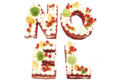 Kit letter cake Noël Scrapcooking 4 gabarits - Réutilisable