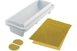 Kit Moule 3D Silikomart Maya Bûche 25x8x6,7cm + accessoires