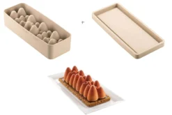 Kit moule à gâteau en silicone Silikomart Ice Glow