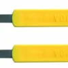 Lame de boulanger inox boule manche jaune - 2 pièces