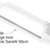 Lame inox de rechange pour scie de boucher Sanelli 50cm