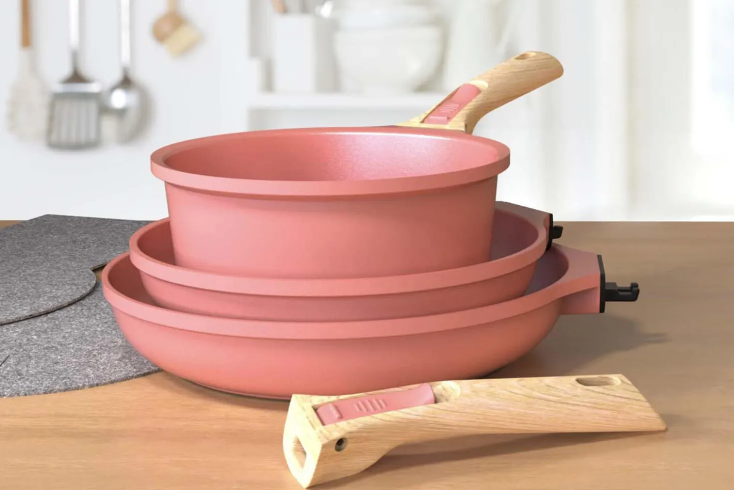 L'Incroyable Casserole Cookut 20cm à poignée amovible