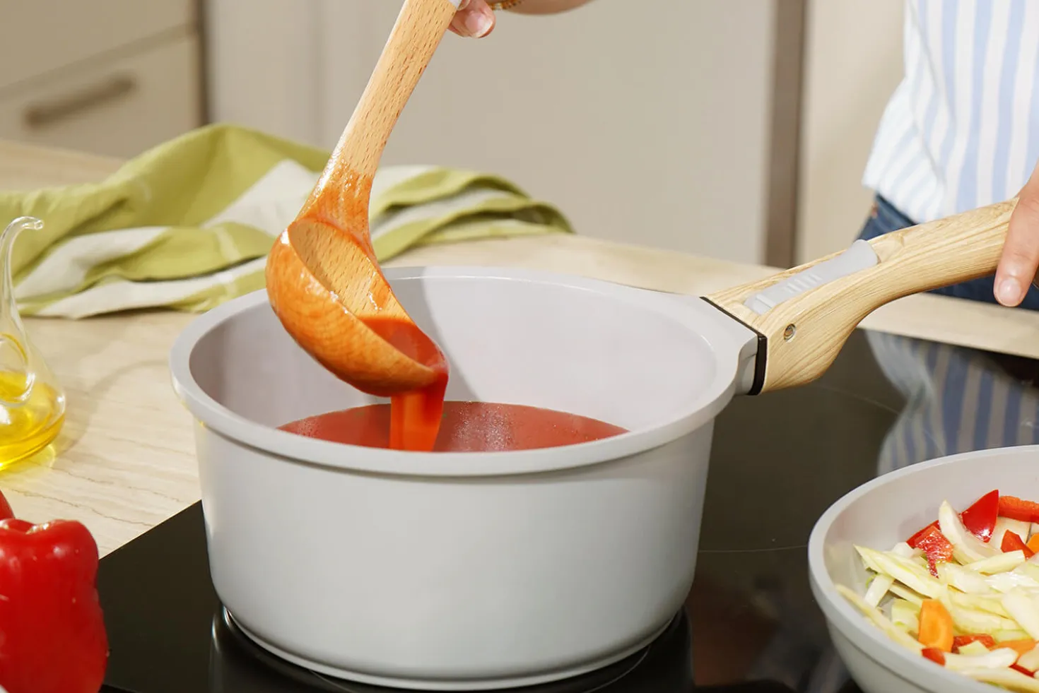 L'Incroyable Casserole Cookut 20cm à poignée amovible