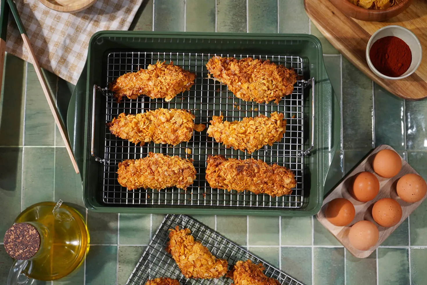 L'Incroyable Double grille de cuisson Cookut pour l'Incroyable plat à four ajustable