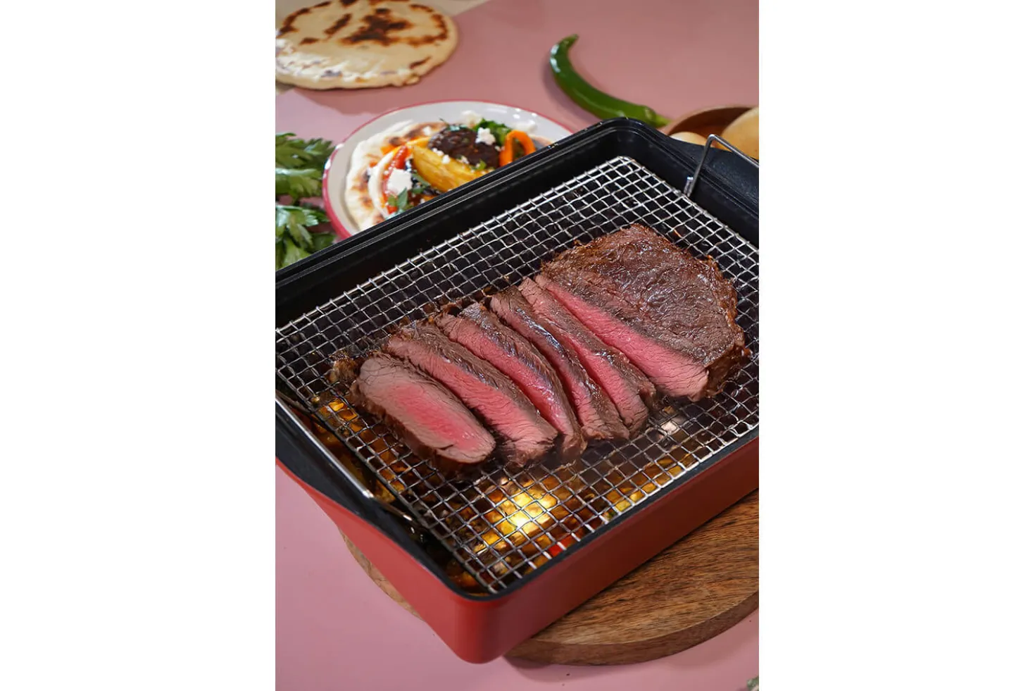 L'Incroyable Double grille de cuisson Cookut pour l'Incroyable plat à four ajustable