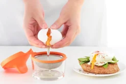 Lot de 2 ustensiles Lékué pour la cuisson des œufs pochés