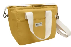 Lunch bag isotherme Akinod 08:17 en polycoton moutarde 7L