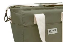 Lunch bag isotherme Akinod 08:17 en polycoton olive 7L