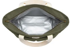Lunch bag isotherme Akinod 10:47 en polycoton olive 21L