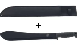 Machette Bolo PUMA-TEC 311136 48,7cm manche en caoutchouc avec étui