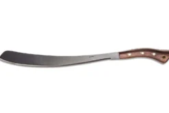 Machette Condor Parang 60940 lame noire 44,5cm manche en noyer avec étui en cuir