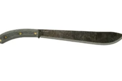 Machette Esee Darien lame carbone 31,5cm manche micarta gris + étui