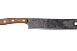 Machette Esee Expat Libertariat lame acier carbone 22,8cm manche bois de noyer + étui