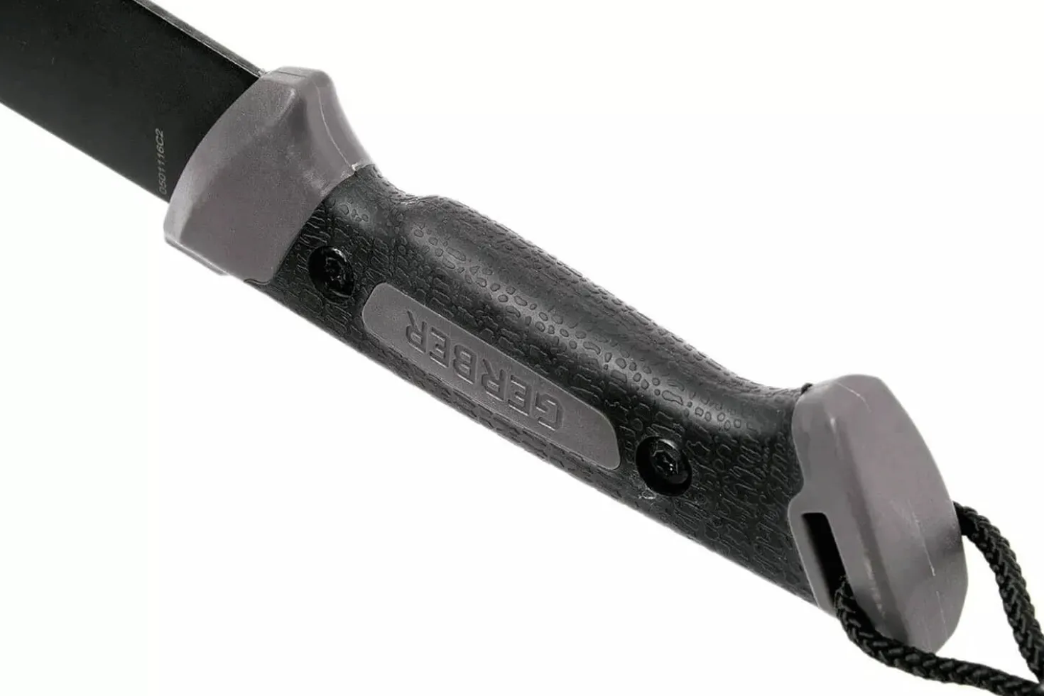 Machette Gerber Gator Bolo GE002076 39,4cm manche en caoutchouc noir avec étui