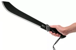 Machette Gerber Gator Bolo GE002076 39,4cm manche en caoutchouc noir avec étui