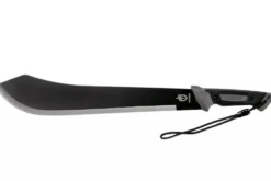 Machette Gerber Gator Bolo GE002076 39,4cm manche en caoutchouc noir avec étui