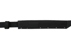 Machette kukri Wildsteer W Tiger WTIG3113N 45cm lame noire manche Kraton noir + étui en nylon