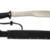 Machette kukri Wildsteer W Tiger WTIG0113N 45cm manche Kraton noir + étui en nylon