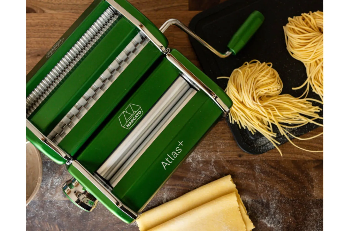 Machine à pâtes Marcato Atlas+ Design vert