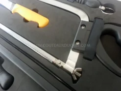 Malette boucherie 8 couteaux et accessoires Au Nain jaune