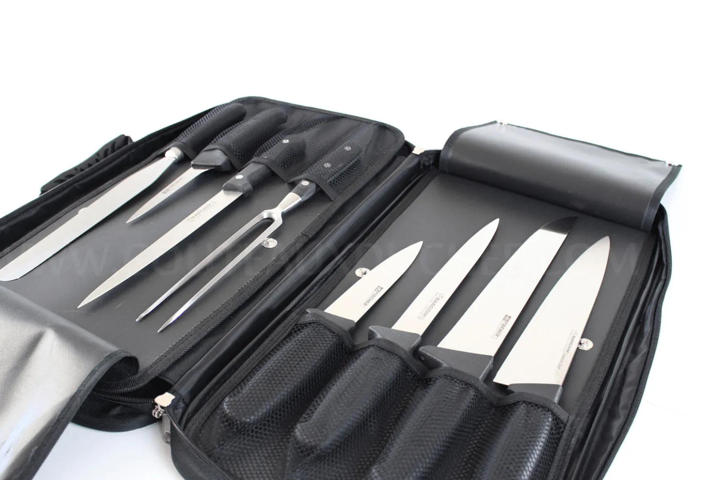 Malette 20 couteaux et accessoires professionnels BARGOIN souple