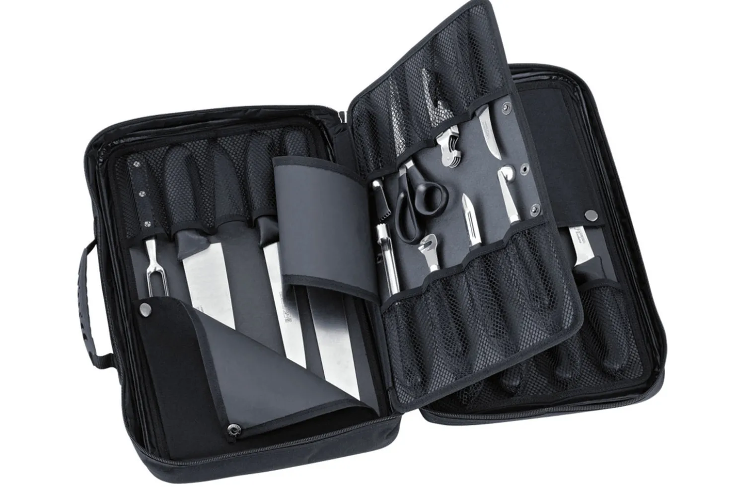Malette 20 couteaux et accessoires professionnels BARGOIN souple