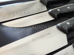 Malette de 9 couteaux DOMVS pour cuisiniers + fusil 3 Claveles
