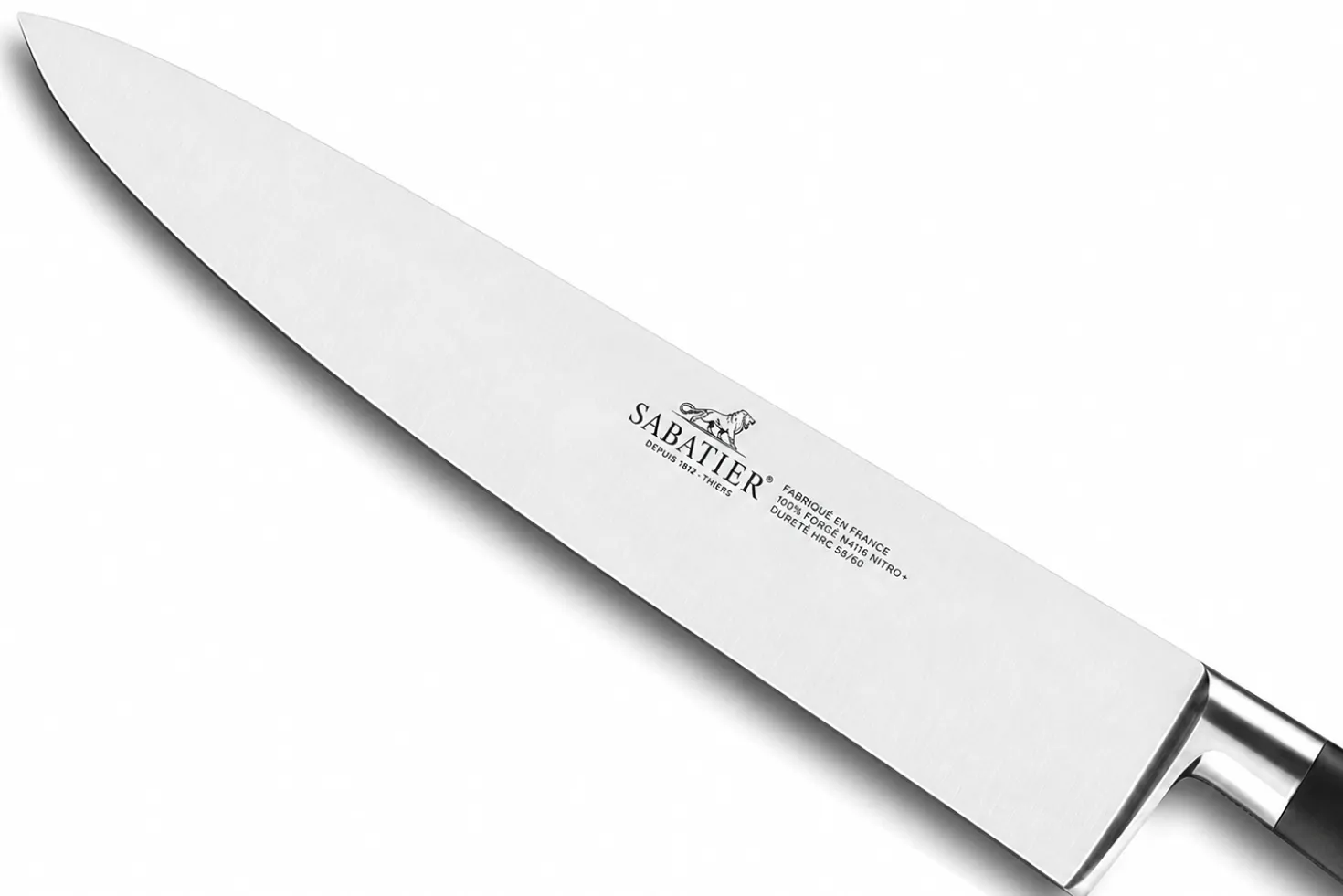 Malette de 5 couteaux + 1 fusil Sabatier Idéal Inox 100% forgés et français