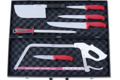 Malette de 7 couteaux professionnels FISCHER pour Bouchers